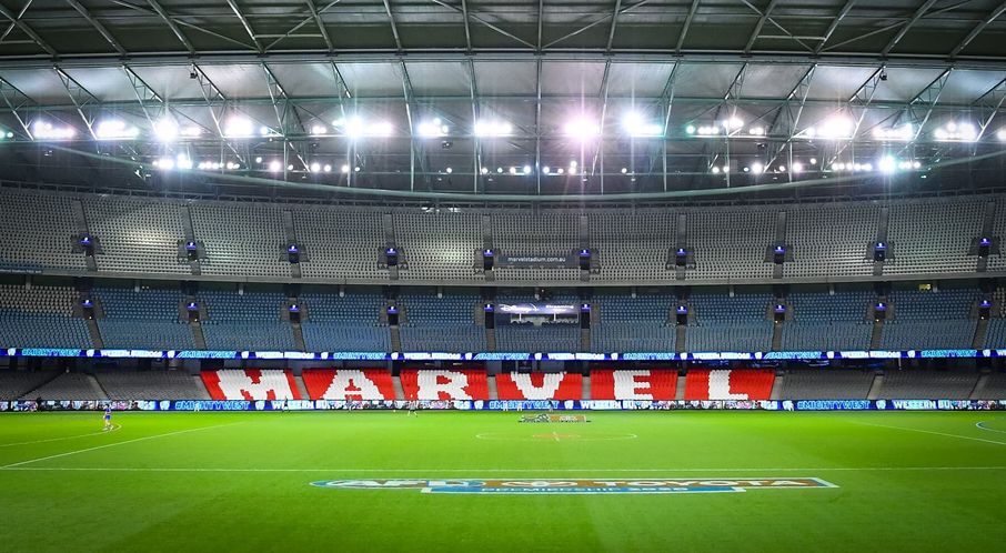 Marvel Stadium seating